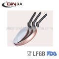 Aluminum small pizza pan with PFOA-Free Stone-Derived Non-Stick Coating